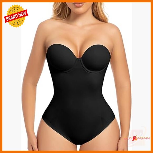 Other - Strapless Seamless Bodysuit Shapewear - Tummy Control & Butt Lifting - Size